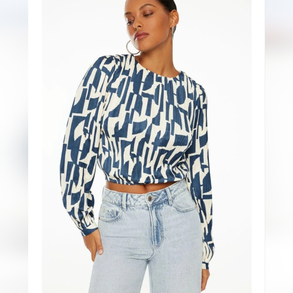 🍁2 For 20! dynamite pleated blouse